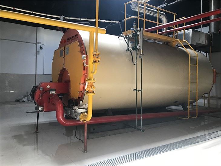 WNS Gas Diesel Fired 6000 Kg Steam Boiler In China